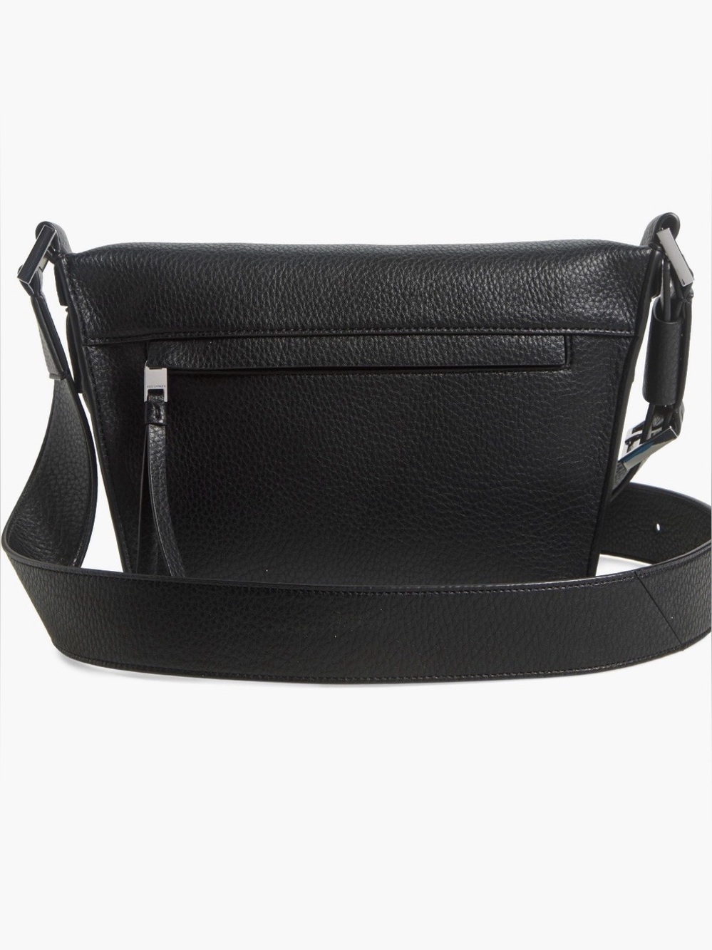 All Saints Colette Leather crossbody bag (black) - Picture 3 of 9